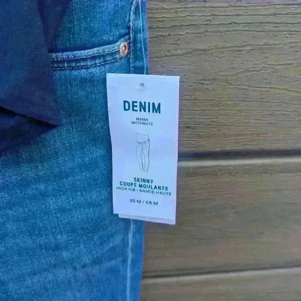 H&M Mama Maternity Skinny Jeans - size Medium NWT - Picture 4 of 5